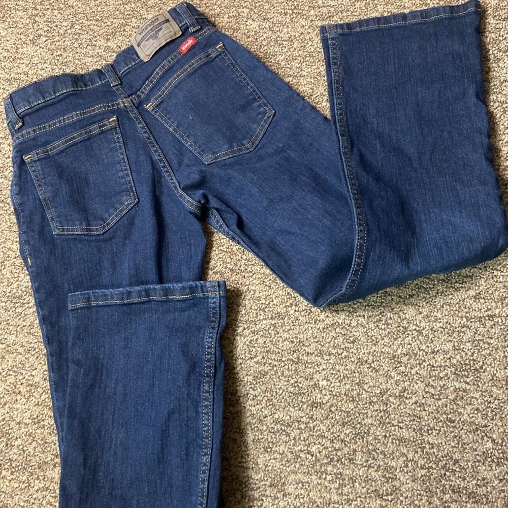 Wrangler Classic Boot Boys Jeans Size 14 Slim